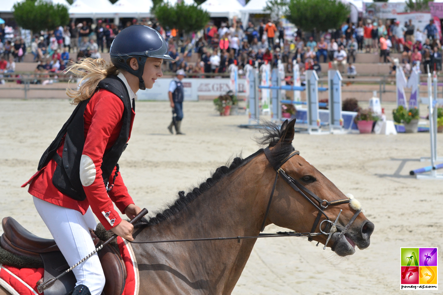 1re, Margaux Courdent et Un Champion Delalande - ph. Pauline Bernuchon