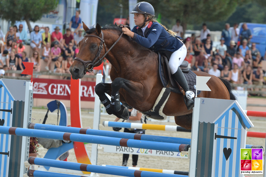 Lilou Burnouf et Saphir de Cormeilles - ph. Pauline Bernuchon