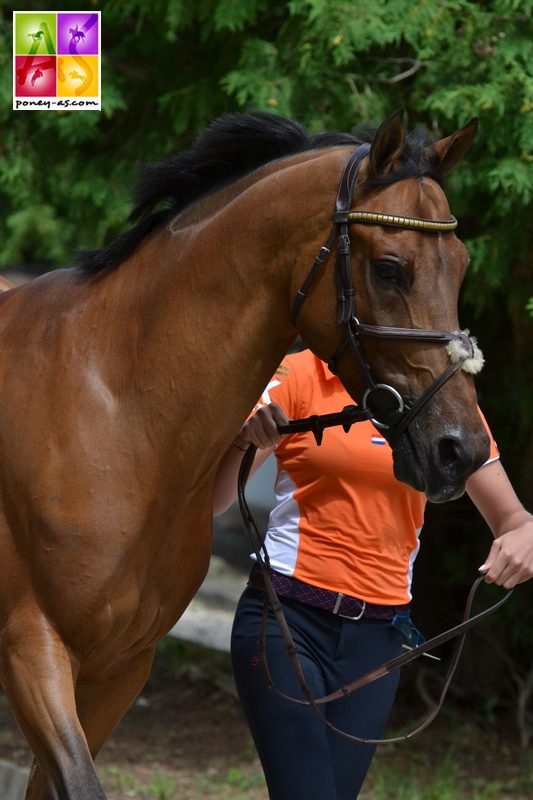 Charlotte Kuijpers (Ned) et Kosmo Van Orchid's - ph. Pauline Bernuchon