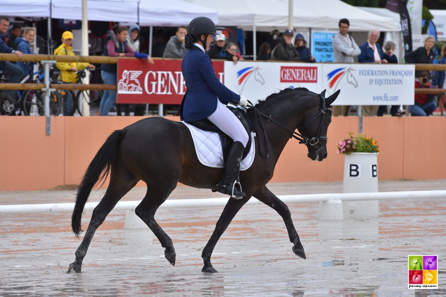 Charlotte Palas et Under Cover Fast, Generali Open de France - ph. Poney As