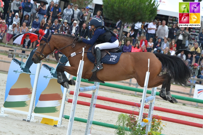 Sarah et Tutti Quanti Joyeuse*du Mystère dans la finale du lundi. "C'est sans doute mon plus beau parcours !" - ph. Pauline Bernuchon