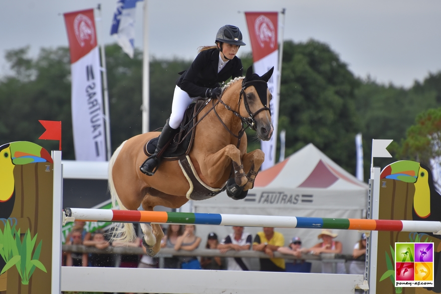 Louise Desmaizieres et Sweety Vertefeuille, Generali Open de France - ph. Poney As