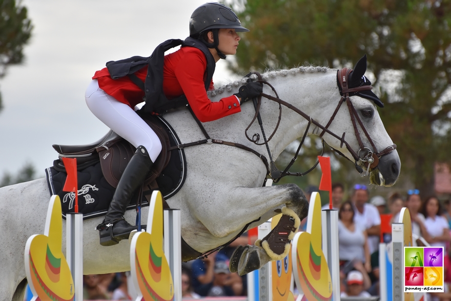 Sara Brionne et Vixen Trust Claddagh, Generali Open de France - ph. Poney As