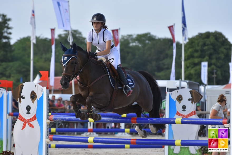 Valentine Delaveau et Si Jolly des Ifs, Generali Open de France - ph. Poney As