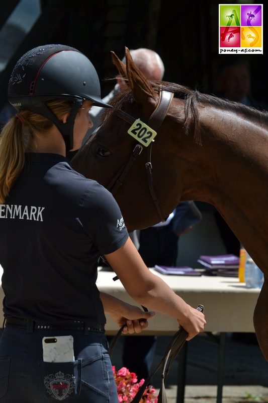 Laura Baaring Kjaergaard (Den) et Vie'Nka du Lavandin - ph. Pauline Bernuchon