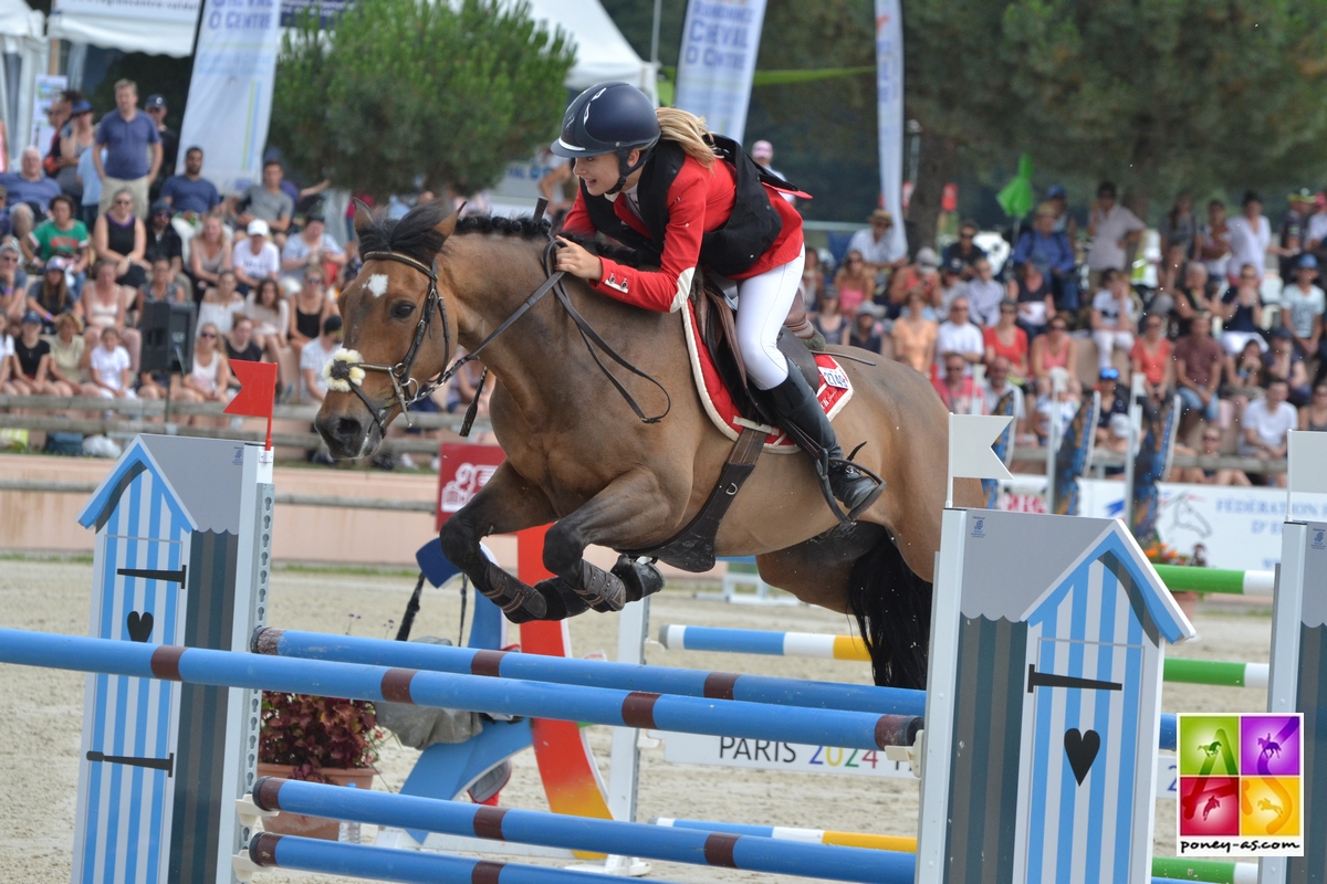 Margaux Courdent et Un Champion Delalande, Generali Open de France 2017 - ph.Poney As