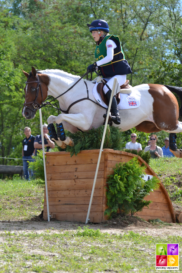 2e, Saffron Osborne (Gbr) et Little Indian Feather - ph. Pauline Bernuchon