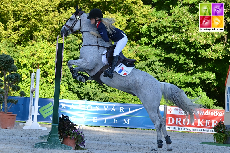 Le couple termine ses championnats d'Europe par une très sérieuse 9e place ex aequo - ph. Pauline Bernuchon