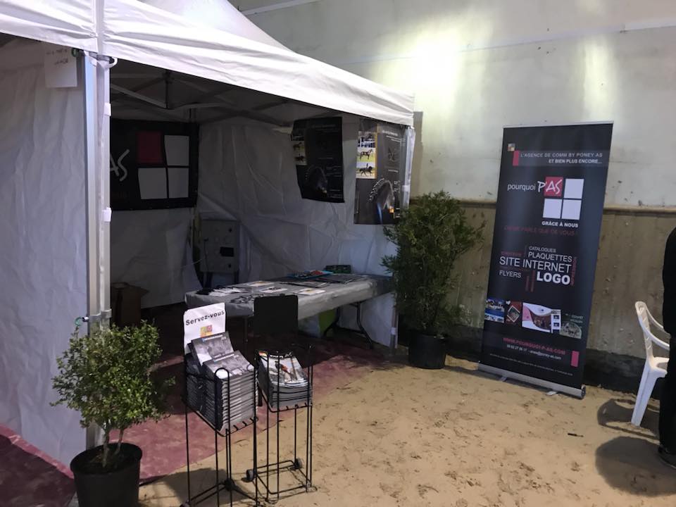 Stand Poney au Salon des étalons du Lion d'Angers