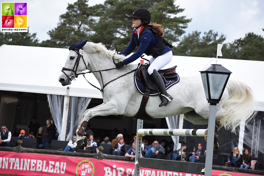 Agathe Cros et Valoa de Chastelaures - ph. Pauline Bernuchon