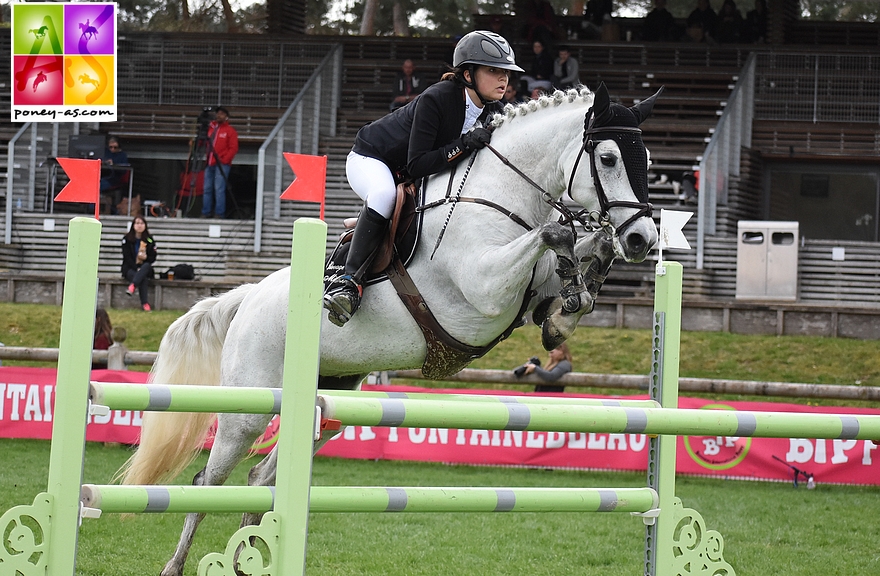 Cléa Martin et Vixen Trust Claddagh - ph. Poney As