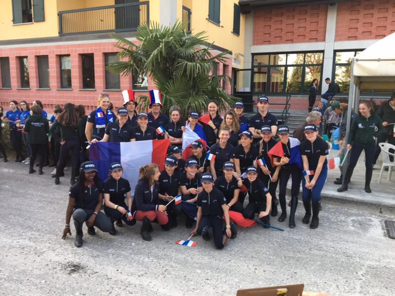 L'équipe de France sélectionné pour le CSIO de Gorla Minore - ph. FFE