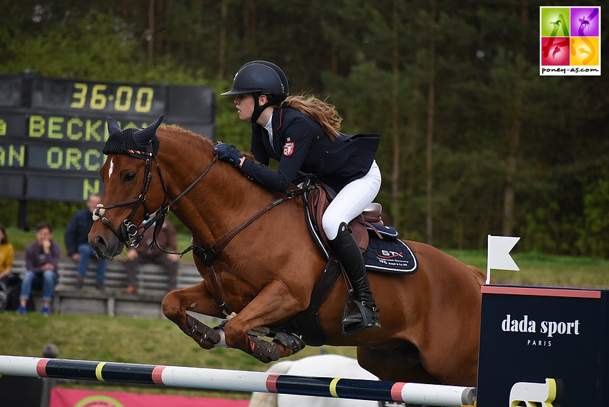 Johanna Beckmann (Ger) et Karim van Orchid's - ph. Pauline Bernuchon