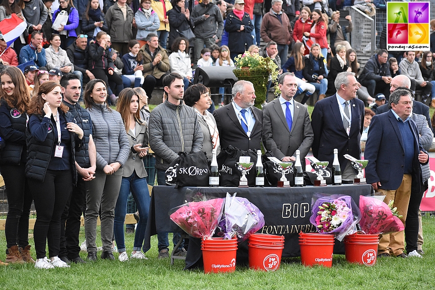 La Coupe des nations du BIP 2018 portat les couleurs de l marque Skorpii - ph. Poney As