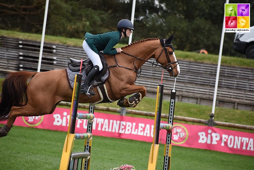 Lucy Shanahan (Irl) et Caliber-DE - ph. Pauline Bernuchon