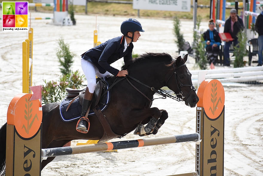 Arthur Delplace avec Tralala des Salines - ph. Poney As