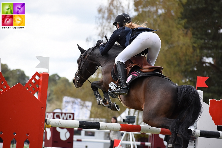 Louna et Alto dans le CSIOP de Fontainebleau - ph. Poney As