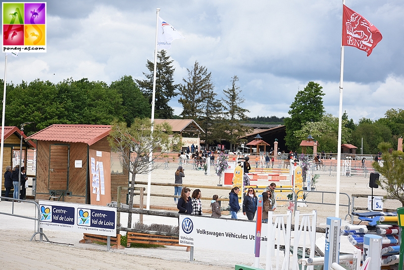 Un week-end de Tournée des As à Lamotte-Beuvron avec 3 pistes ouvertes, la 1, la 2 et la 3 - ph. Poney As