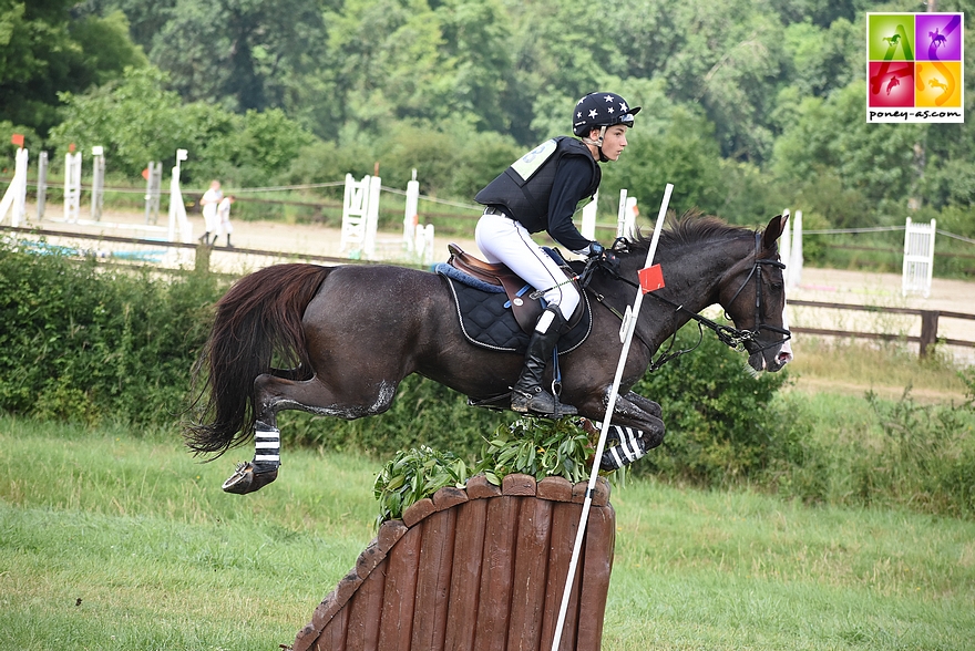 Gaétan Couzineau et Perle du Boisdelanoue - ph. Poney As