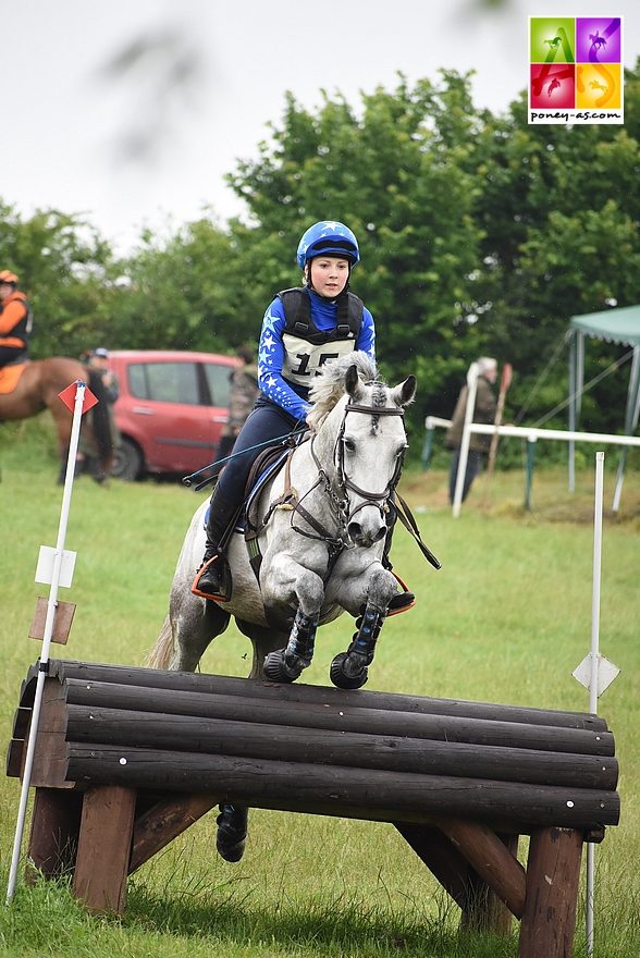 Jeanne Brunel et Cooleen Pete - ph. Poney As