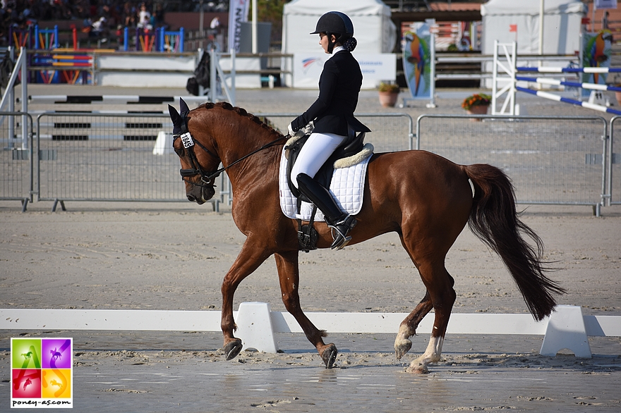 Cassandre Massicot et Boyard Brianelle - ph. Poney As