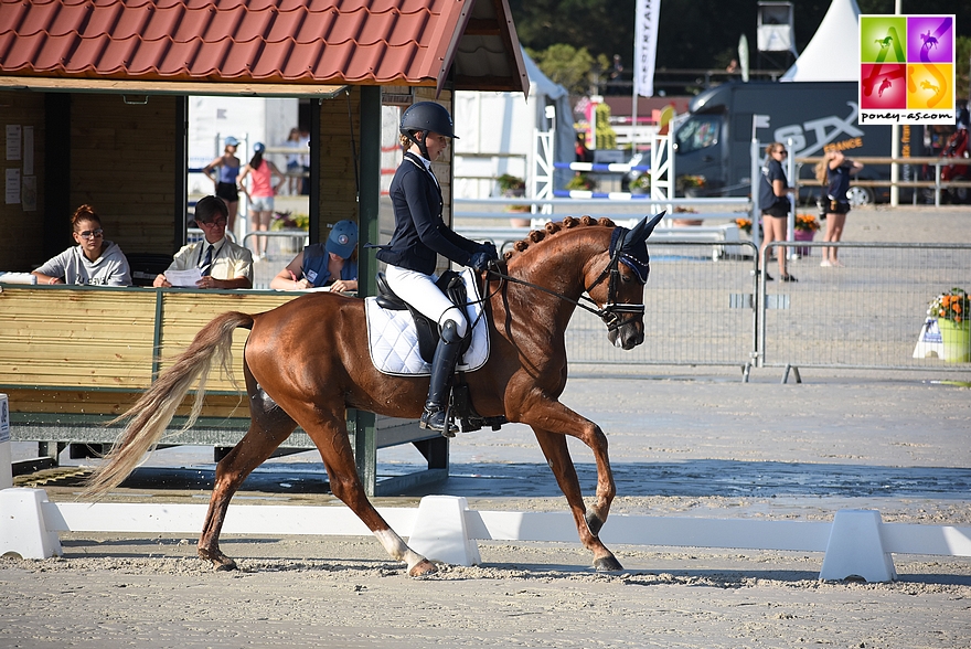 Jade Leborgne et Beltmeyer Linaro - ph. Poney As