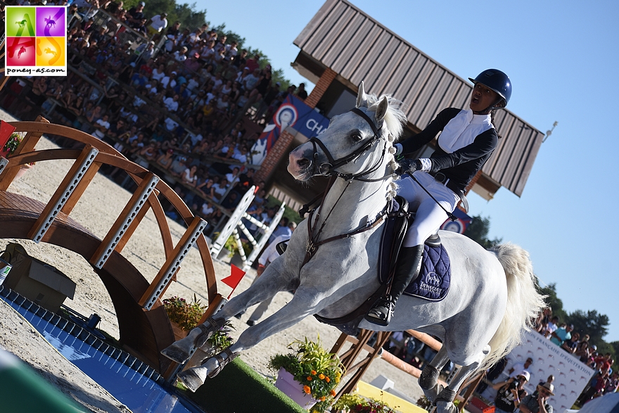 14e : Mélodie Hernandez et Kit Nran 18+21+20+0 - ph. Poney As