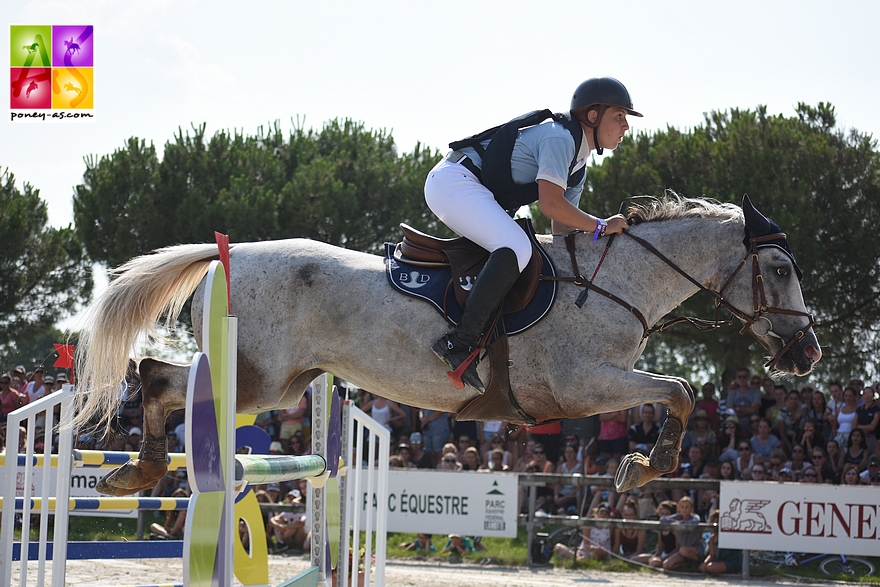 Valentin Gourmaux et Tamise de Therbergeais - ph. Poney As