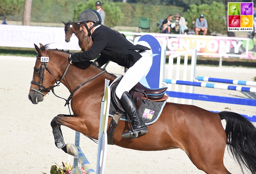 14e - Emeraude du Pinson et Mathieu Laisney - ph. Poney As