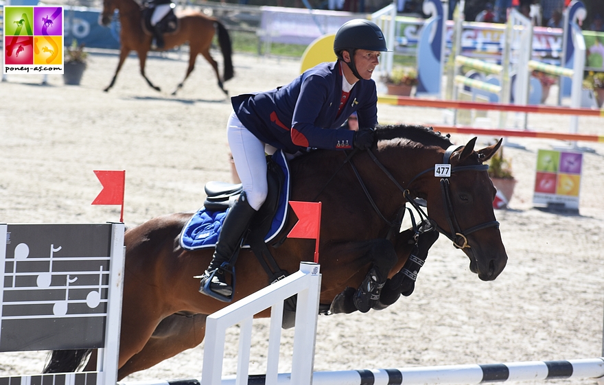 Code Secret's Dream et Virginie Lefebvre - ph. Poney As