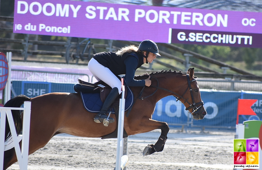 Doomy Star Porteron et Gladys Secchiutti - ph. Poney As