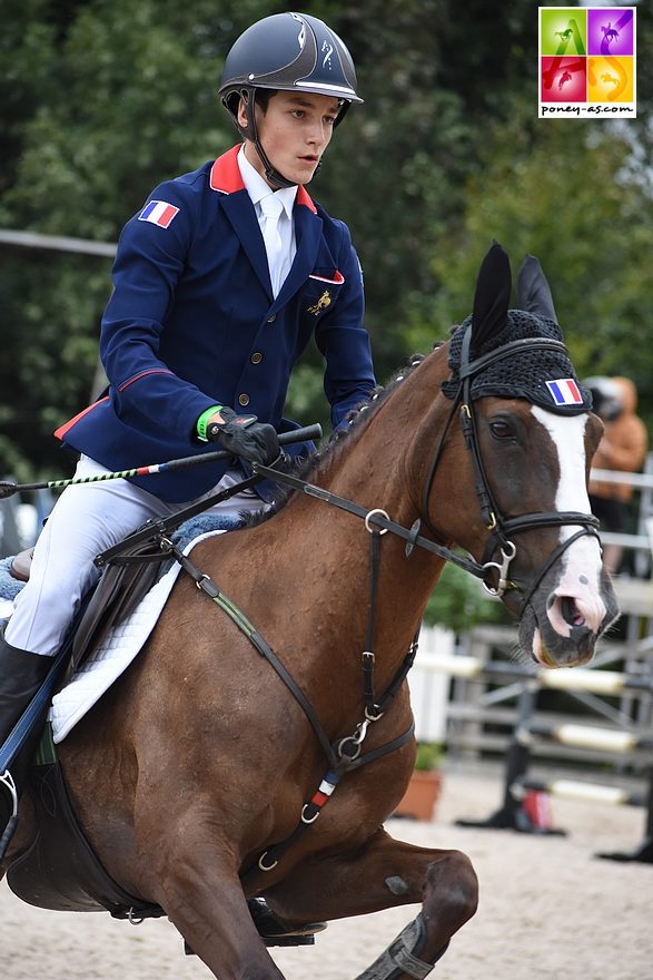 Gaétan Couzineau et Perle du Boisdelanoue - ph. Poney As