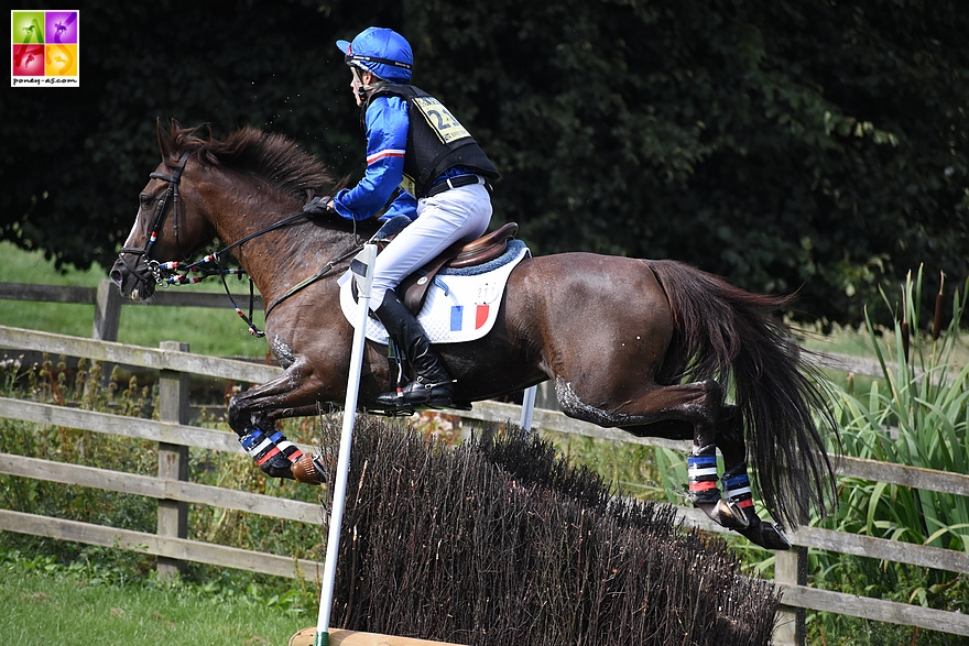 Gaétan Couzineau et Perle du Boisdelanoue - ph. Poney As