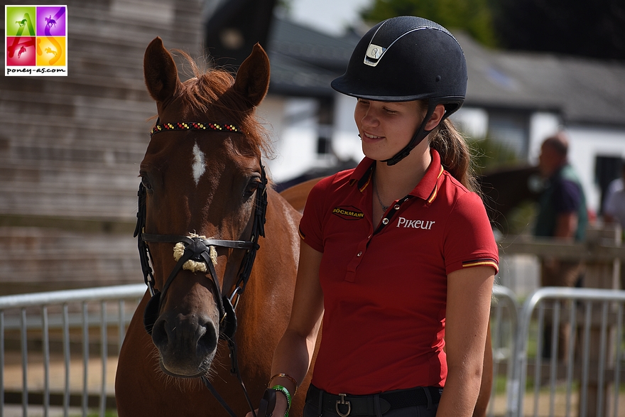 Johanna Beckmann (Ger) et Karim van Orchid’s - ph. Poney As