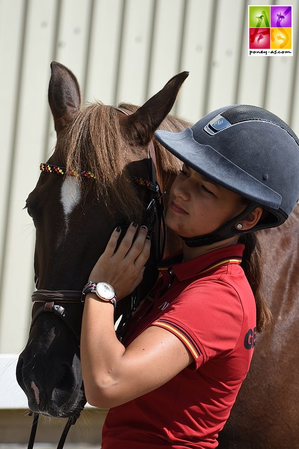 Julie Thielen (Ger) et Bad Man - ph. Poney As