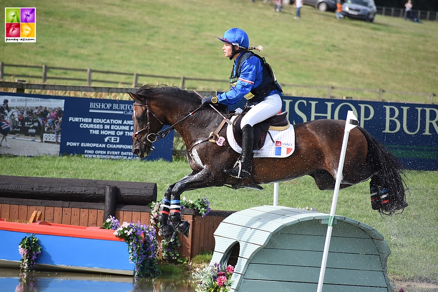 Lisa Gualtieri et O Ma Doué Kersidal - ph. Poney As