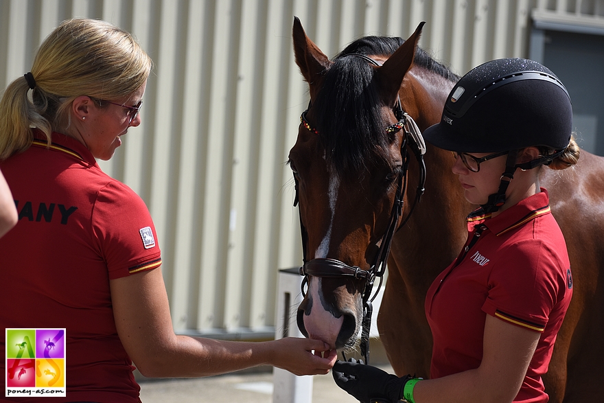 Sophia Rössel (Ger) et Camillo WE - ph. Poney As