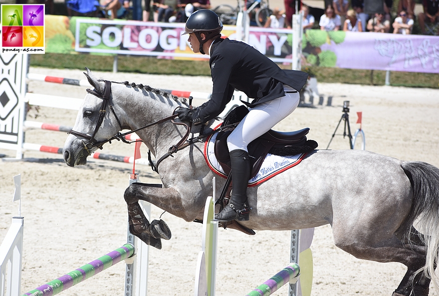 15e - Mathéo Clausen et Batman d'Eté - ph. Poney As