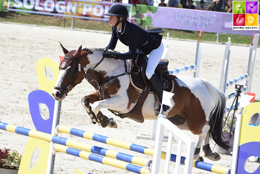 18e - Elise Gueffier et Baladin du Bessey - ph. Poney As