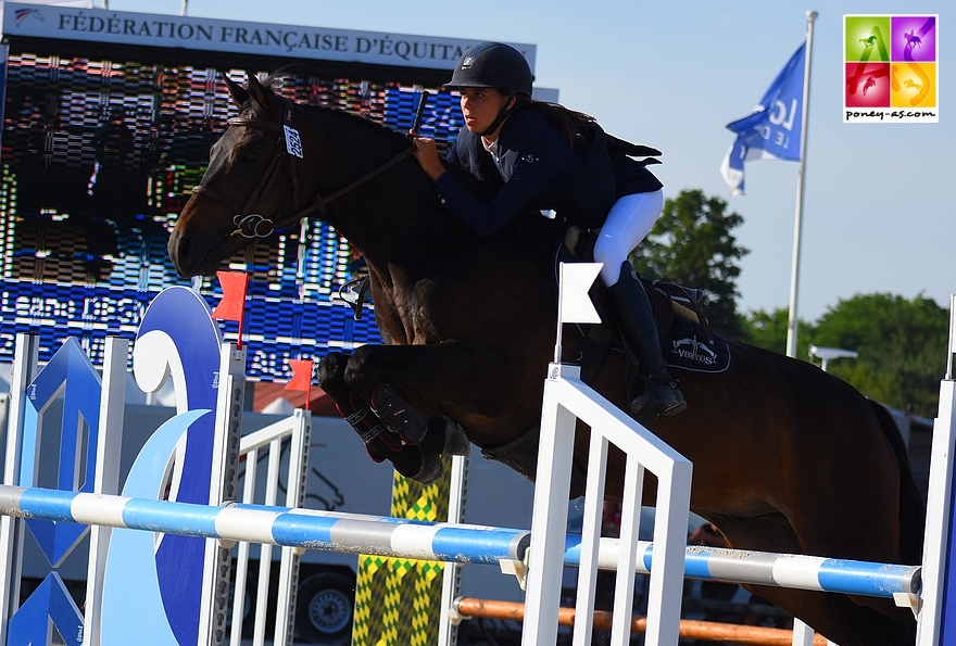 Les européens Léane Desmeure et Twinkle Toes Aluinn s'élanceront sur la Tournée des As du Grand Lac - ph. Poney As 