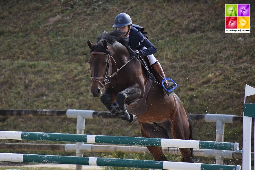 Zoé Tisseron et Vasco de Parentrie - ph. Poney As