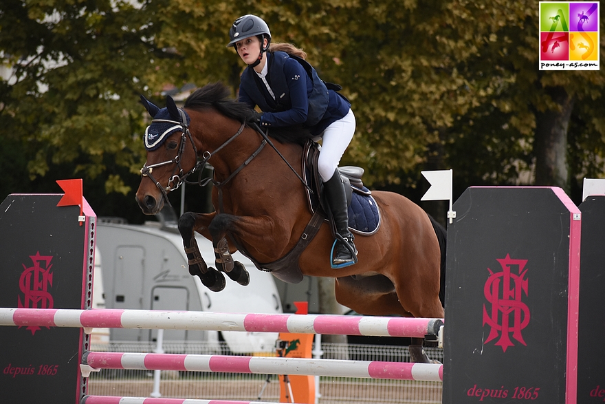 Alizée Mottet Devaux et Rainbow des Muses - ph. Poney As