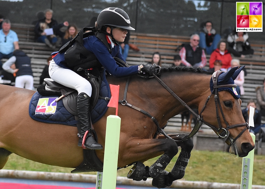 Sarah et Tutti sur le Grand Prix du CSIP du BIP 2018 - ph. Poney As