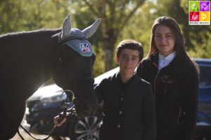 La petite équipe de la MFR de Fonteveille photographiée lors de la TDA de Niort en septembre dernier - ph. Poney As