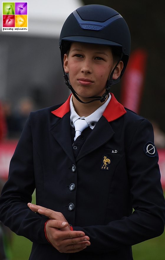 Arthur Delplace, double 0 ce week-end à Ozoir-la-Ferrière avec Tralala des Salines - ph. Poney As