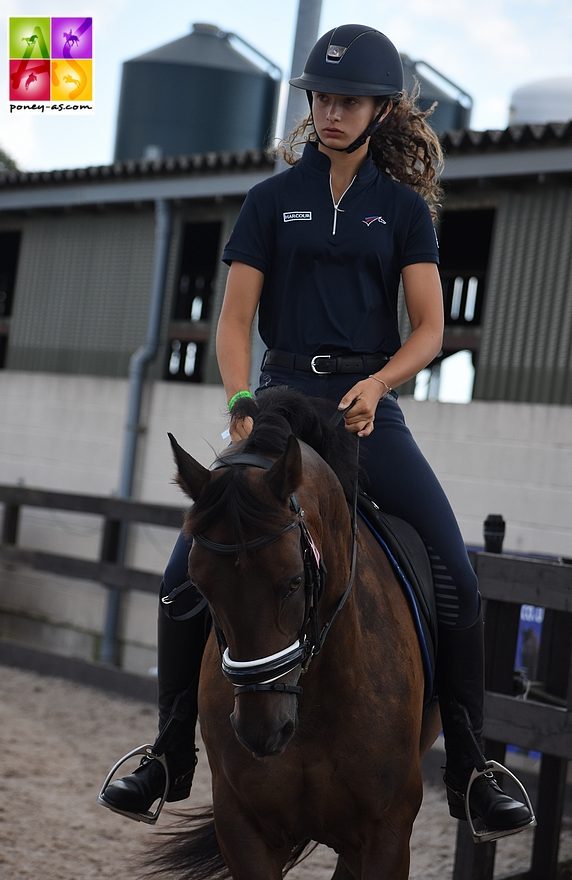 Lilou Ducastaing et Winnetou - ph. Poney As