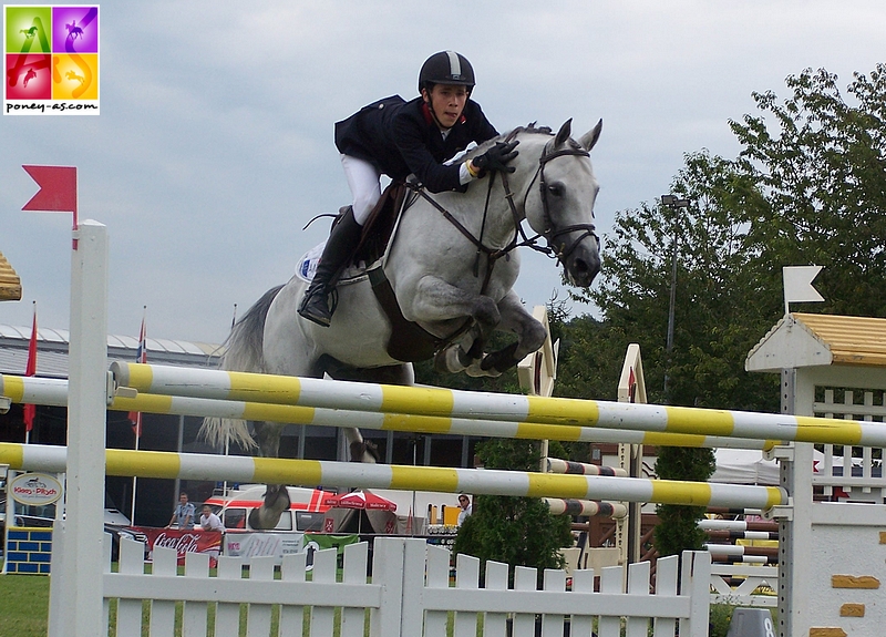 Jimmerdor et Marc Braccagni aux championnats d'Europe de Freudenberg en 2007 - ph. Poney As