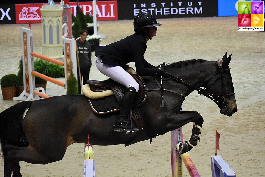 Louise Sadran et United des Islots - 0+4 - ph. Poney As