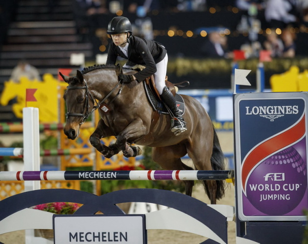 Seamus Hugues-Kennedy et Cuffesgrange Cavalidam, couple victorieux l'an passé - ph. FEI/Dirk Caremans