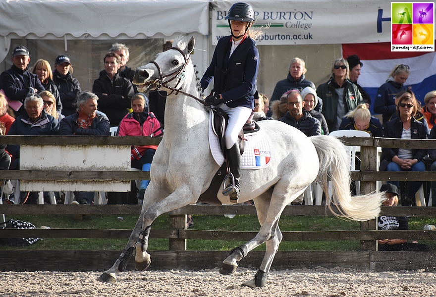 Encore un double parcours sans-faute pour Ilona Mezzadri et Callas Rezidal Z - ph. Poney As